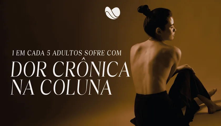 1 em cada 5 adultos sofre com dor crônica na coluna