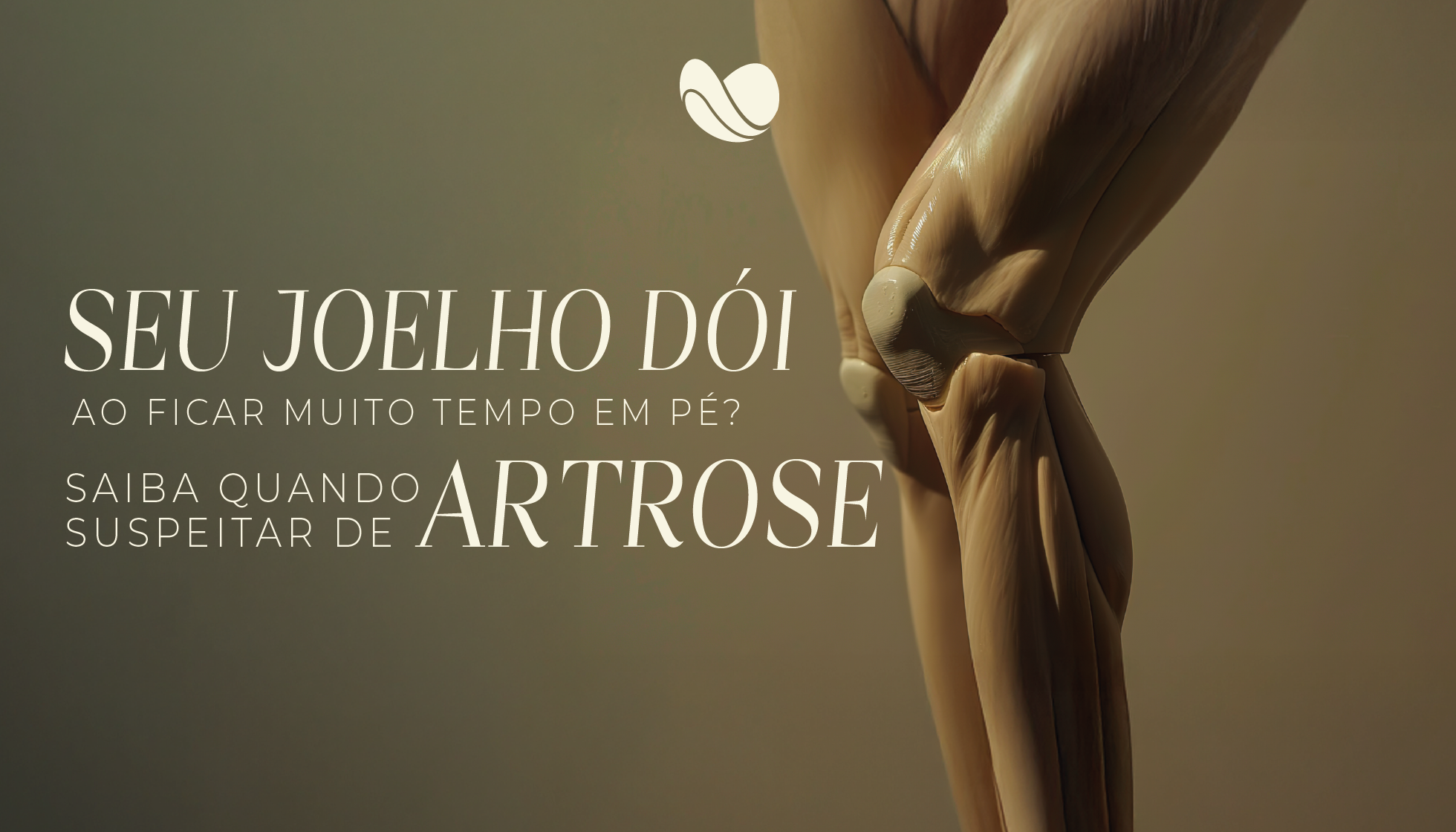 Seu joelho dói ao ficar muito tempo em pé? Saiba como suspeitar de artrose 