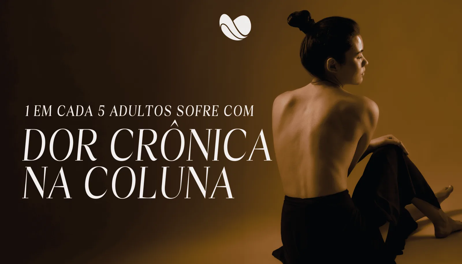 1 em cada 5 adultos sofre com dor crônica na coluna