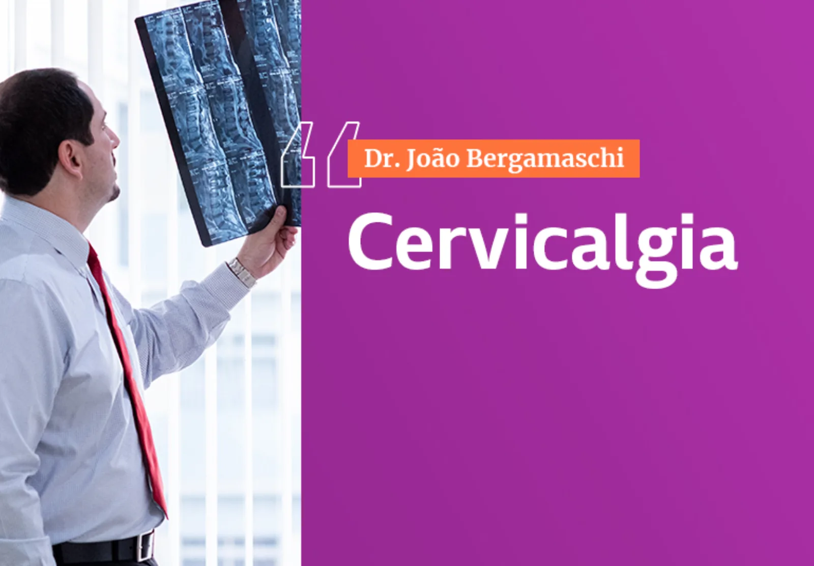 Cervicalgia – entenda o que é
